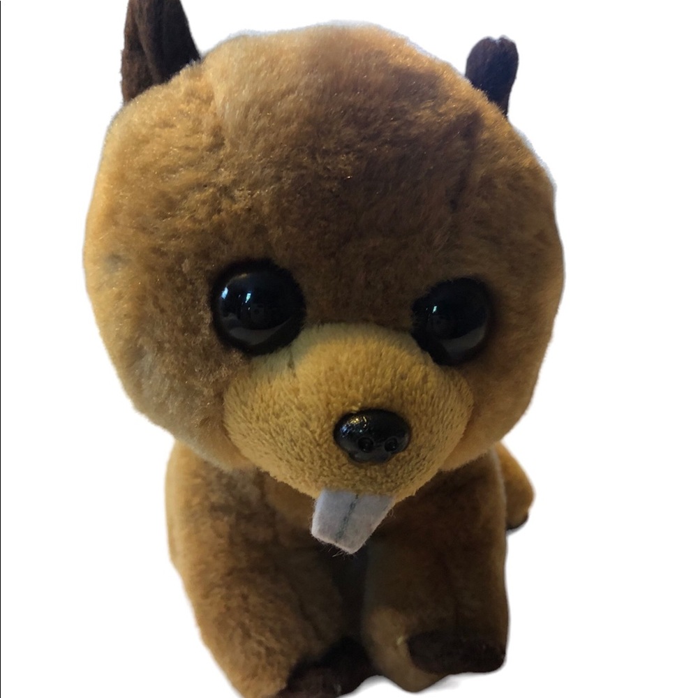 TY plush Richie the Beaver 2017 6”